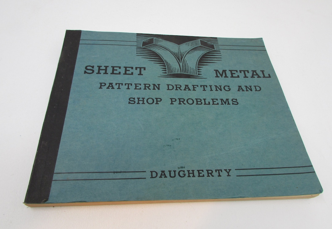 Vintage Sheet Metal Book sheet Metal Pattern Drafting Etsy
