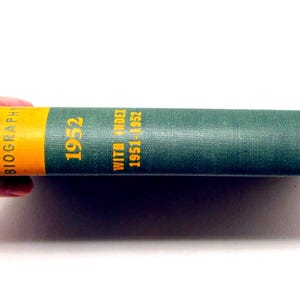 Vintage 1952 aktuelles Biographiebuch: Walt Disney, Notable People