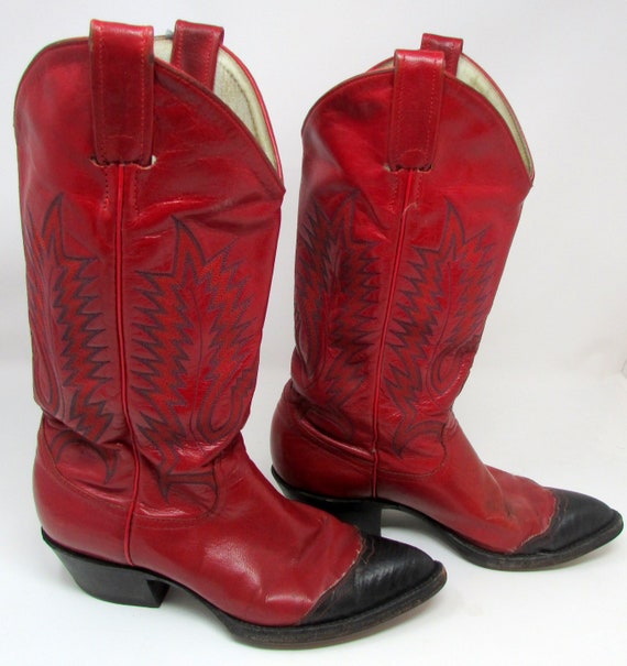 larry mahan women's western boots