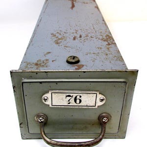 Vintage Metal Bank Deposit Safe Box - Etsy UK