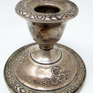 Fisher Sterling Candlesticks - Etsy