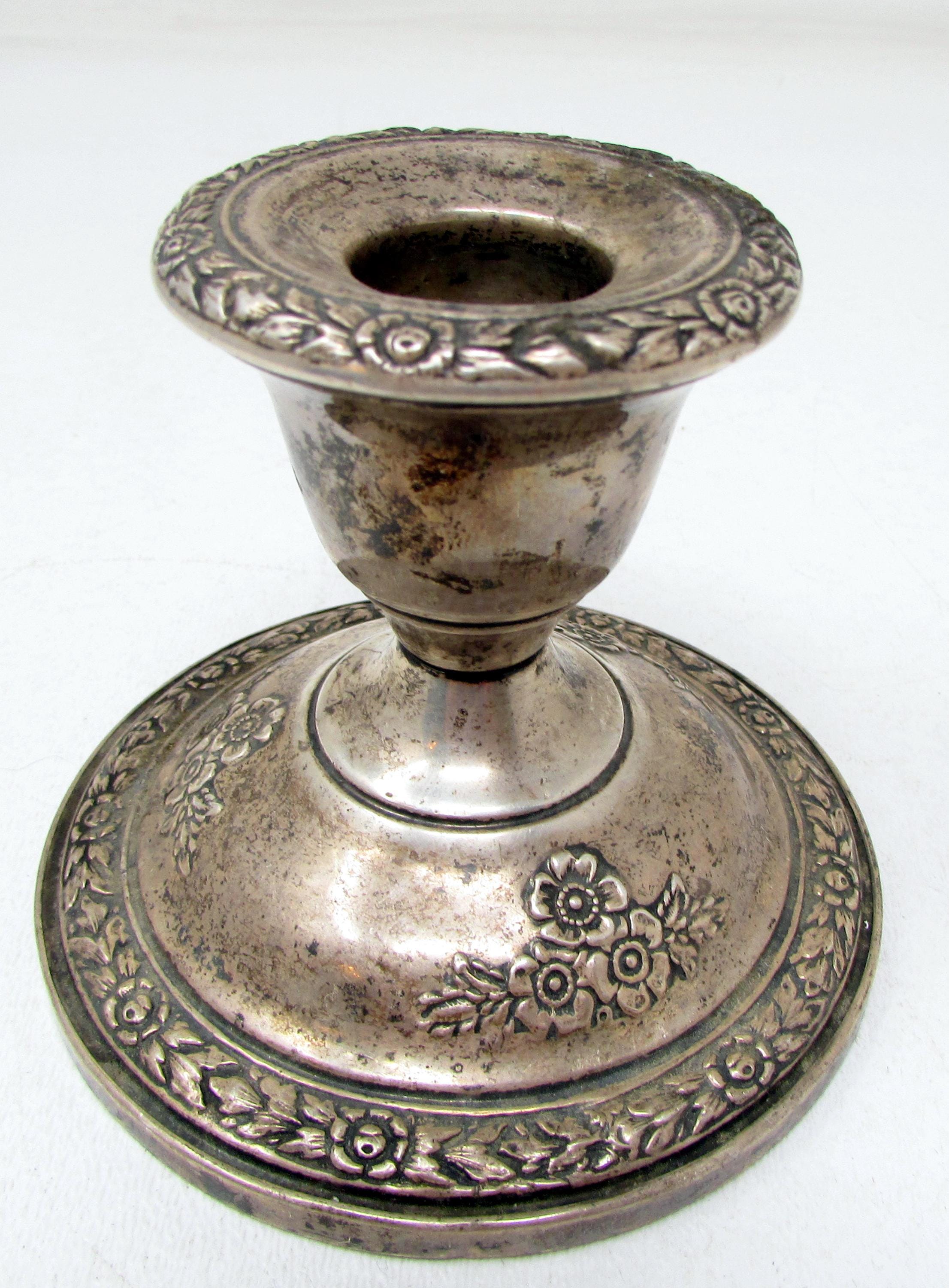 Fisher Sterling Candlesticks - Etsy