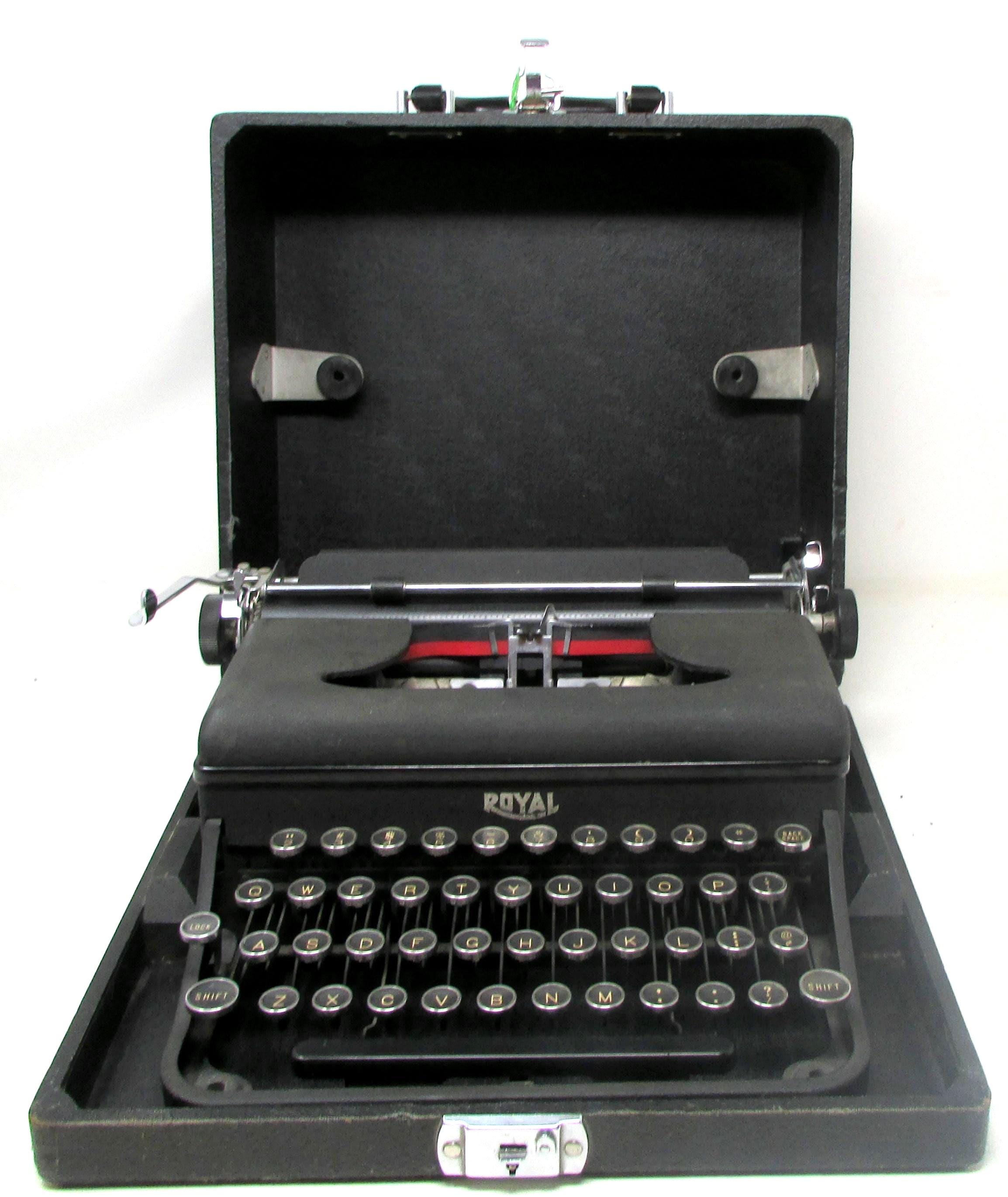 Royal Quiet Deluxe Typewriter - Etsy