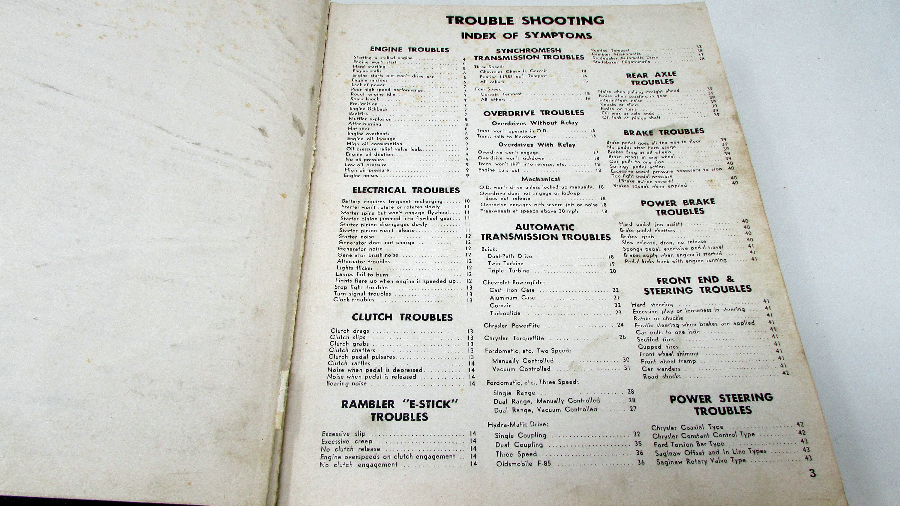 Vintage Auto 1963 Motors Auto Repair Manual Book Car Service Etsy UK