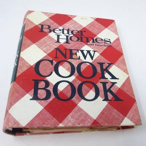 Better Homes and Gardens New Cook Book 1968  5-Ring Binder BH&G Vintage Cookbook Recipes Bridal Shower Gift First Edition