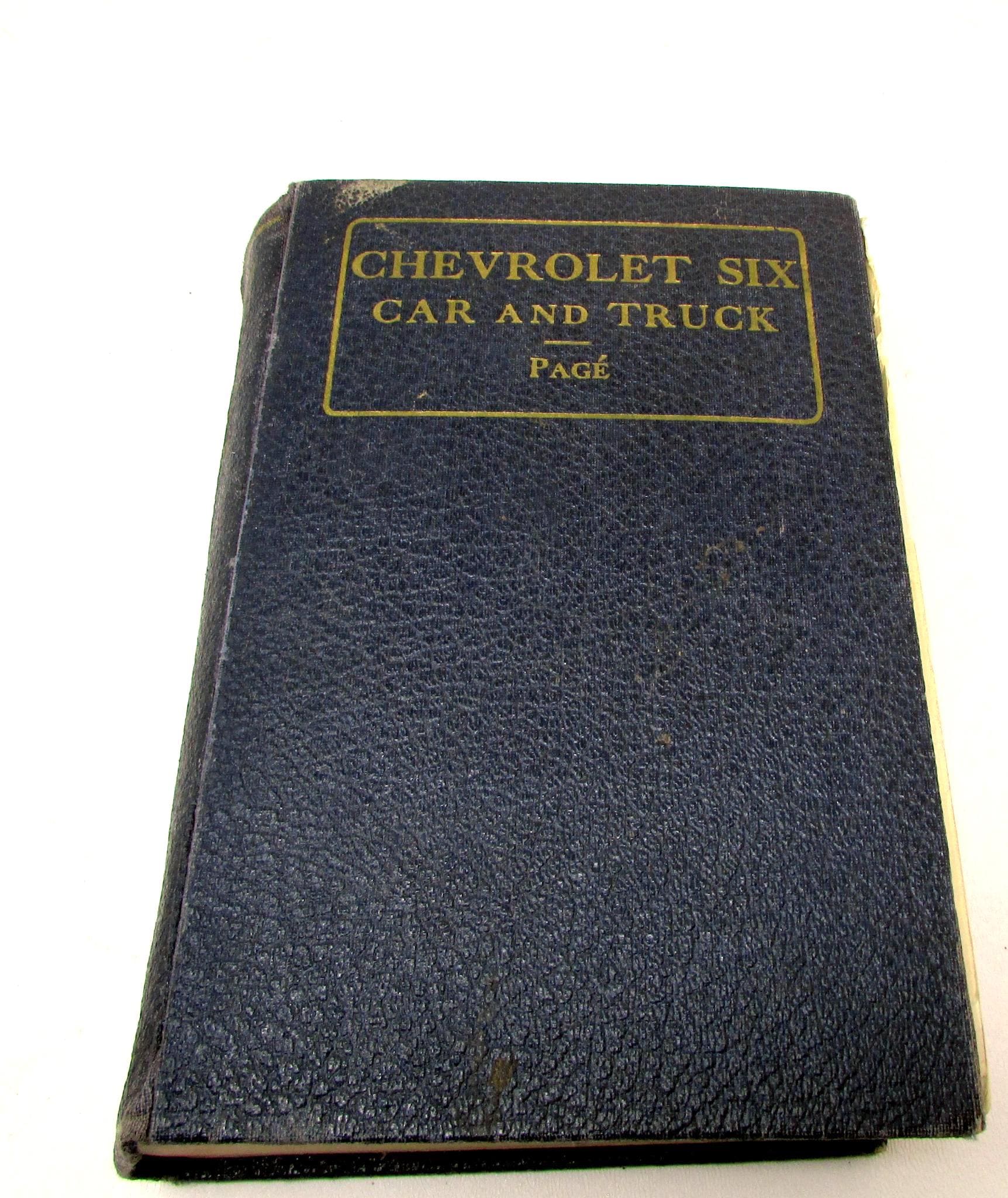 Vintage 1942 Chevrolet Six Car and Truck Repair Manual by Victor W