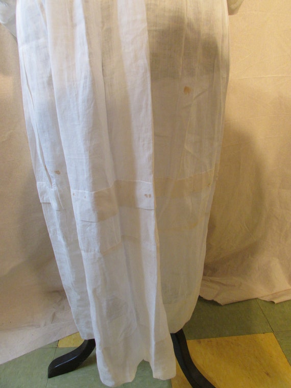 Edwardian Wedding Dress Lace and Intricate Open W… - image 5