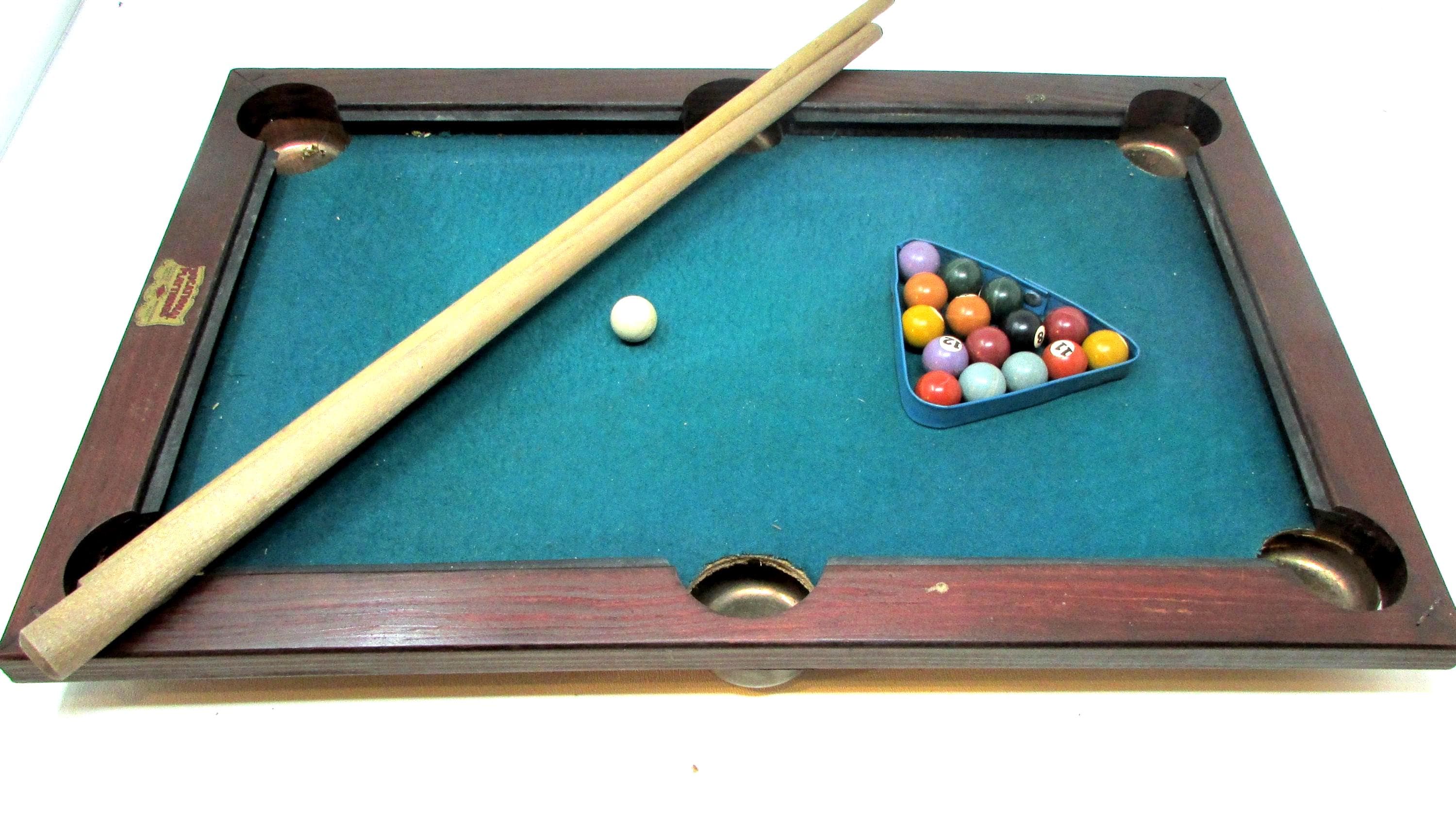 良品／ミニビリヤード　希少　レトロ　アンティーク　ヴィンテージ　billiard Vintage Child's Billiards Tabletop Game: Mason & Parker Mfg. Co