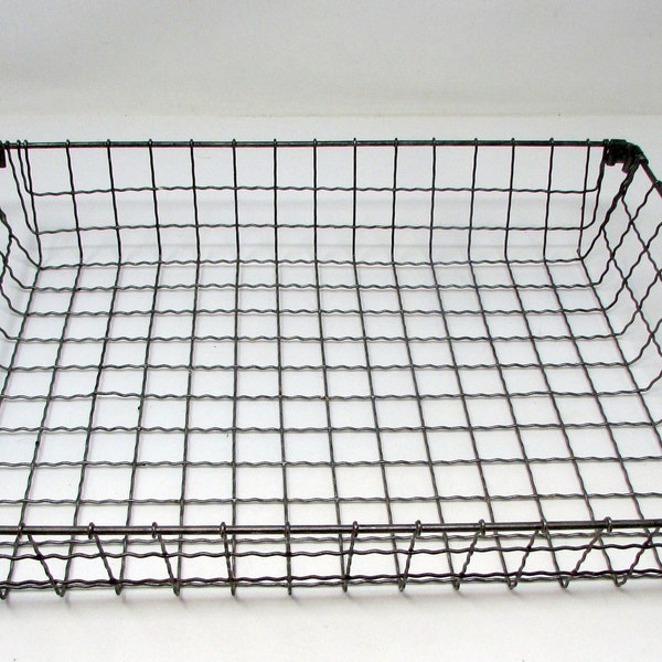 Wire File Basket Etsy