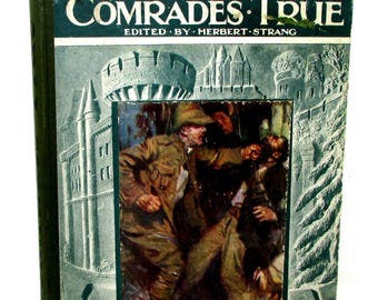 Vintage Comrades True Book - Geïllustreerd jongensavontuur uit de jaren 30