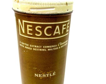 Puszka kawy Nescafe Vintage Nestle Mil,k Products Company 12 uncji kawy rozpuszczalnej Nestles