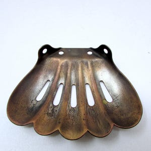 Vintage Metal Soap Dish Wall mount Antique soap dish Bathroom or Kitchen Home Decor