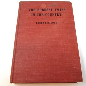 Vintage Book The Bobbsey Twins in the Country by Laura Lee Hope 1940