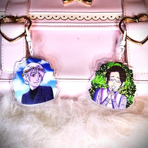 APH Hetalia Prussia & Austria | Dandelion Fields | 2.5-Inch Acrylic Keychain/Charm