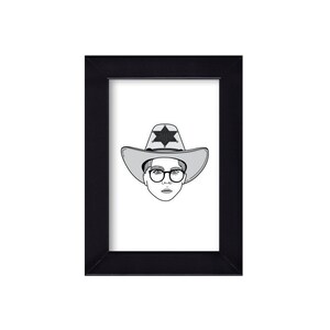 4 x 6 Framed Ralphie / Cowboy / A Christmas Story Portrait