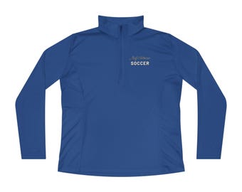 Girls Soccer Warm Up Quarter Zip