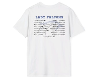 Girls Soccer Team 24-25 Roster shirt - Unisex Softstyle T-Shirt