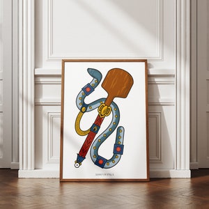 Asso di Pala carte Modiano Napoli Tradizione Culinaria Pizza Partenopeo Poster Design