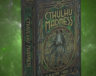 Baraja de cartas Cthulhu Madness: Baraja de póquer Lovecraft