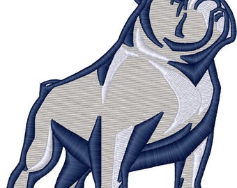 Bulldog - fichier de broderie numérique