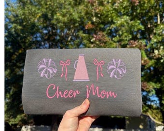 Cheer maman avec fichier de broderie numérique noeuds