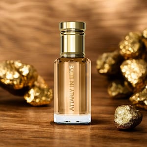 Gold Oud Perfume Oil: Warm Amber & Sandalwood Unisex Scent