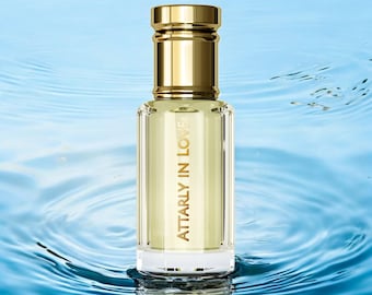 Blue Lotus Attar | Perfume Oil with Floral Notes | Aquatic Floral Scent | Alcohol-Free