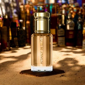 Mukhallat Emirates Perfume Oil: Rose, Oud, Amber, Sandalwood - Alcohol-Free Unisex Fragrance