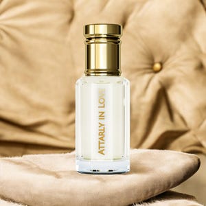 Musk Tahara Perfume Oil | Lily, Violet, White Lotus, White Musk | Vegan, Alcohol Free Fragrance by Attarly In Love