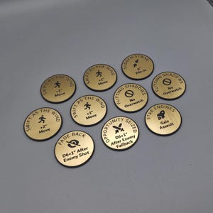 10 x Agile Manoeuvres Tokens