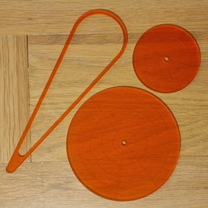 Blast Marker and Flamer Template Set