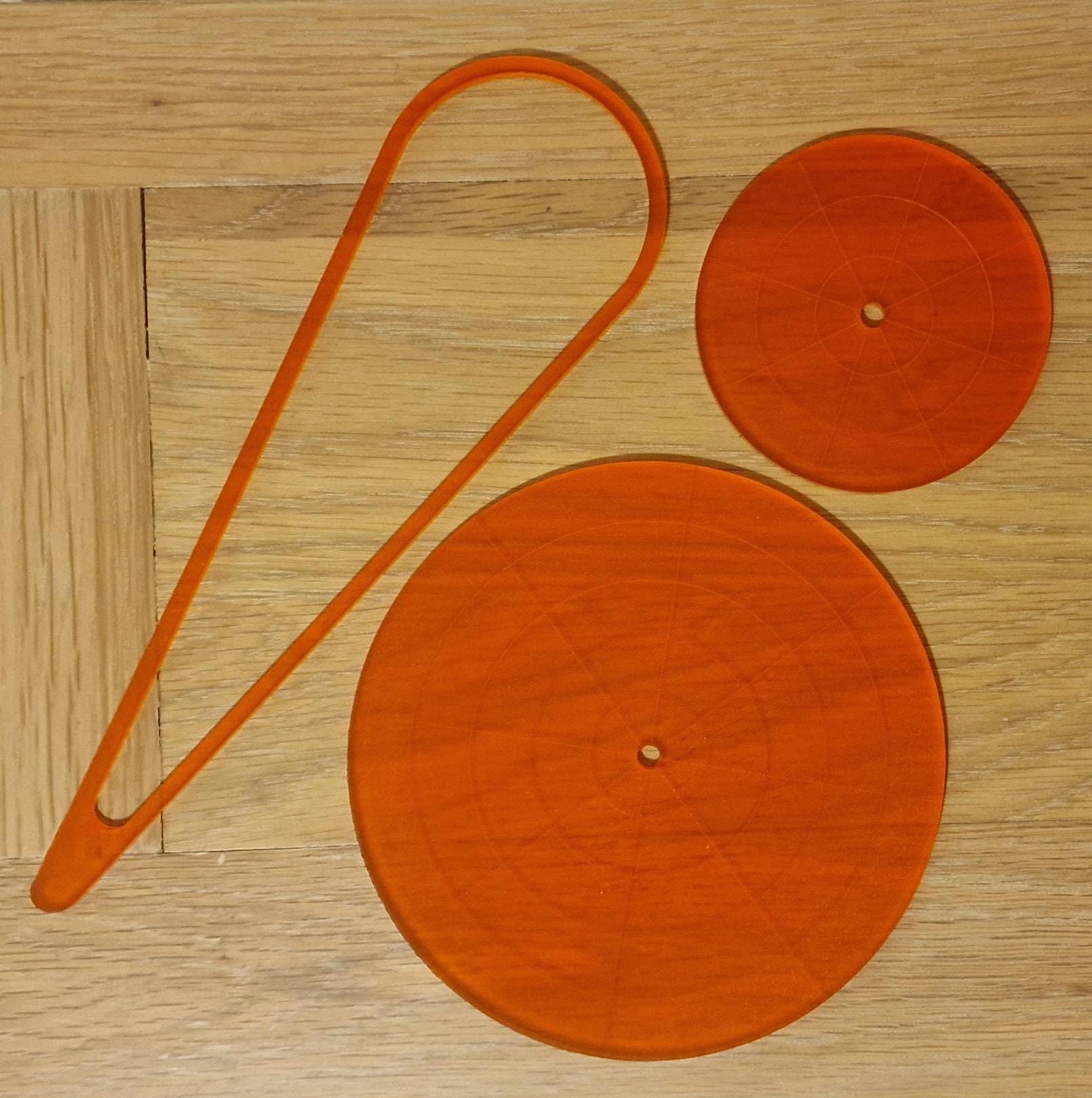 Blast Marker and Flamer Template Set