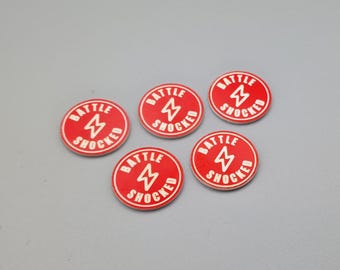 5 x Battle Shock Tokens