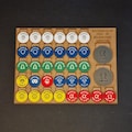 2025 - 26 Mission Tokens - compatible with the latest 10th edition Warhammer 40k Mission Deck!