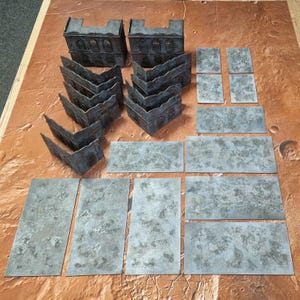 Pack de terrain modulaire complet - permet de créer toutes les dernières cartes approuvées par les chapitres Warhammer 40k !