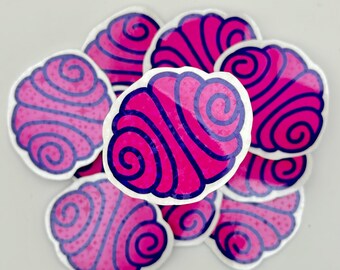 Lesbian Franzbrötchen Sticker