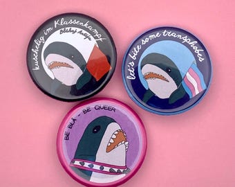 Blå Buttons