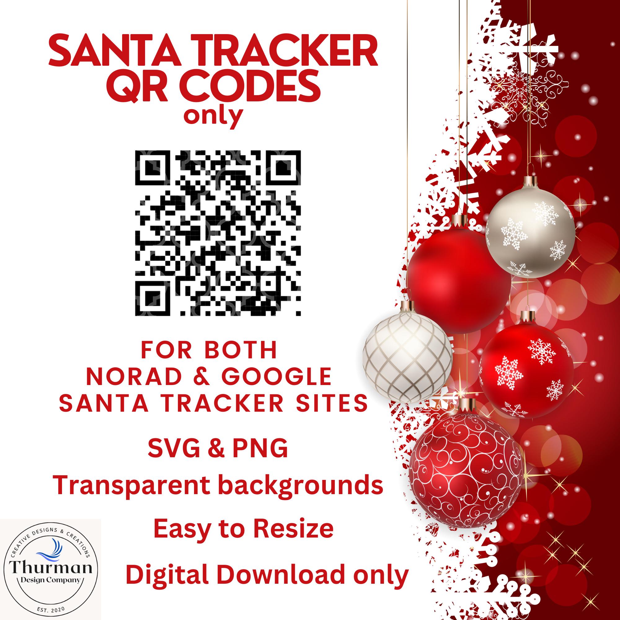 Santatracker Google Natale Gioco Google Codice QR Di Santa