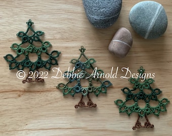 Tatting Pattern "Christmas Tree" PDF Instant Download