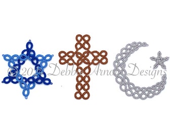 Tatting Pattern "Abraham's Family" PDF Instant Download