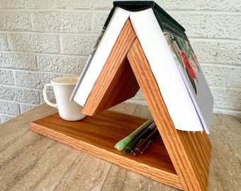 Bible Study Station Book Rest - Oak