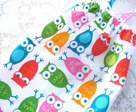 owl plastic bag holder