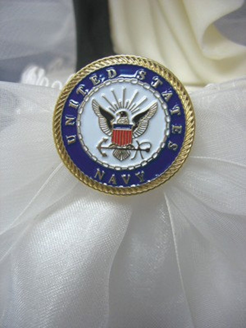 Military Wedding Flowergirl Basket 800089 Air Force Navy Army Marines