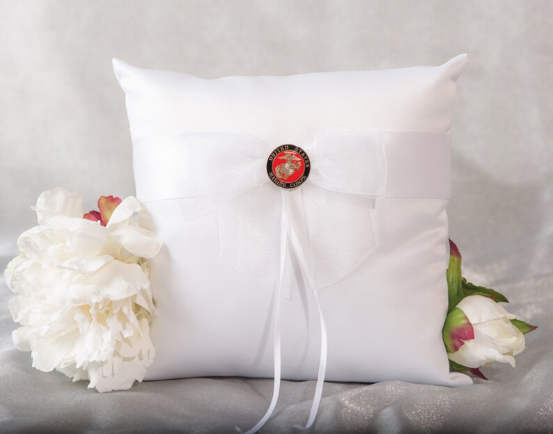 Military Wedding Ring Bearer Pillow Air Force Navy Army Etsy