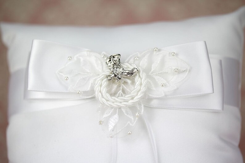 Western Cowboy Lasso Wedding Ring Bearer Pillow 75118