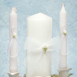 Calla Lily Bouquet Wedding Unity Candle Set