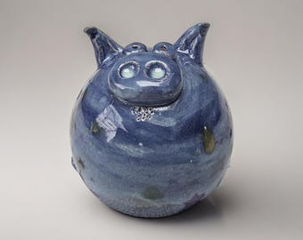 陶器の豚の横たわり（#290） - Etsy 日本