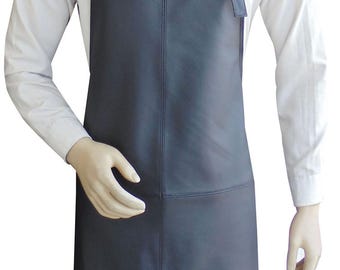 Personalized Leather Apron – Custom Logo, BBQ Chef Gift
