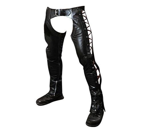 Chinks en cuir sur mesure/Nouveaux Chaps/ Peau de vache