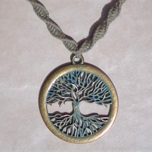 Tree of Life Hemp Necklace